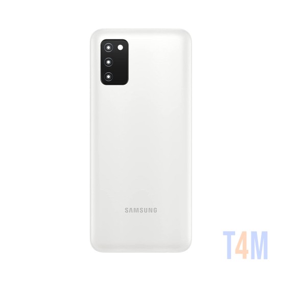 TAPA TRASERA CON LENTE SAMSUNG GALAXY A03S/A037 BLANCO